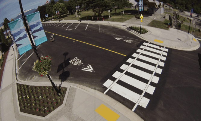 Rainbow Crosswalk Squamish: TrafficPatterns on Squamish Nation Territory
