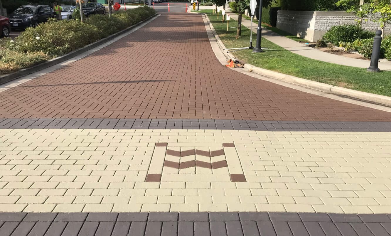 Windsor Gate Phase Two: Stamped Asphalt Driveways for Polygon Coquitlam