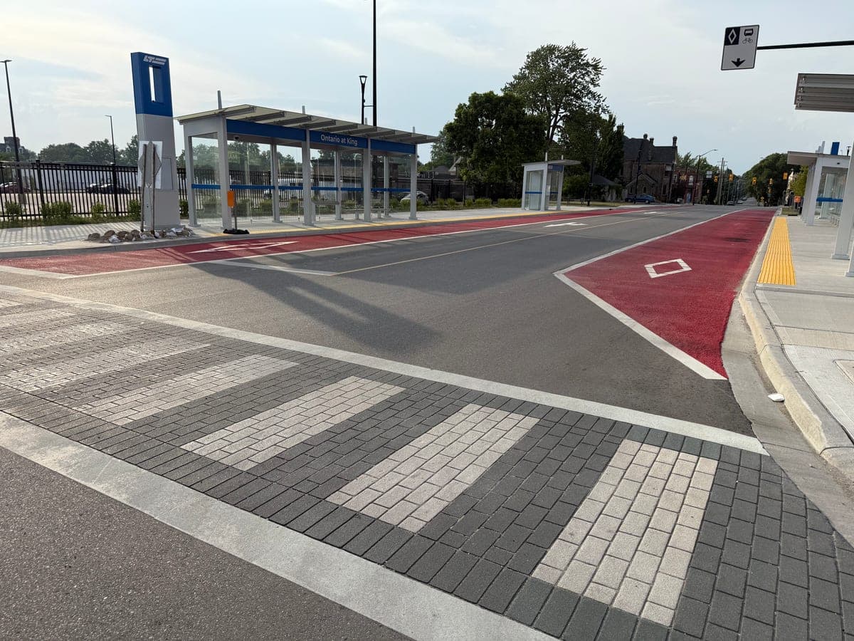 Why BC Transit Is Coating Priority Lanes Red
