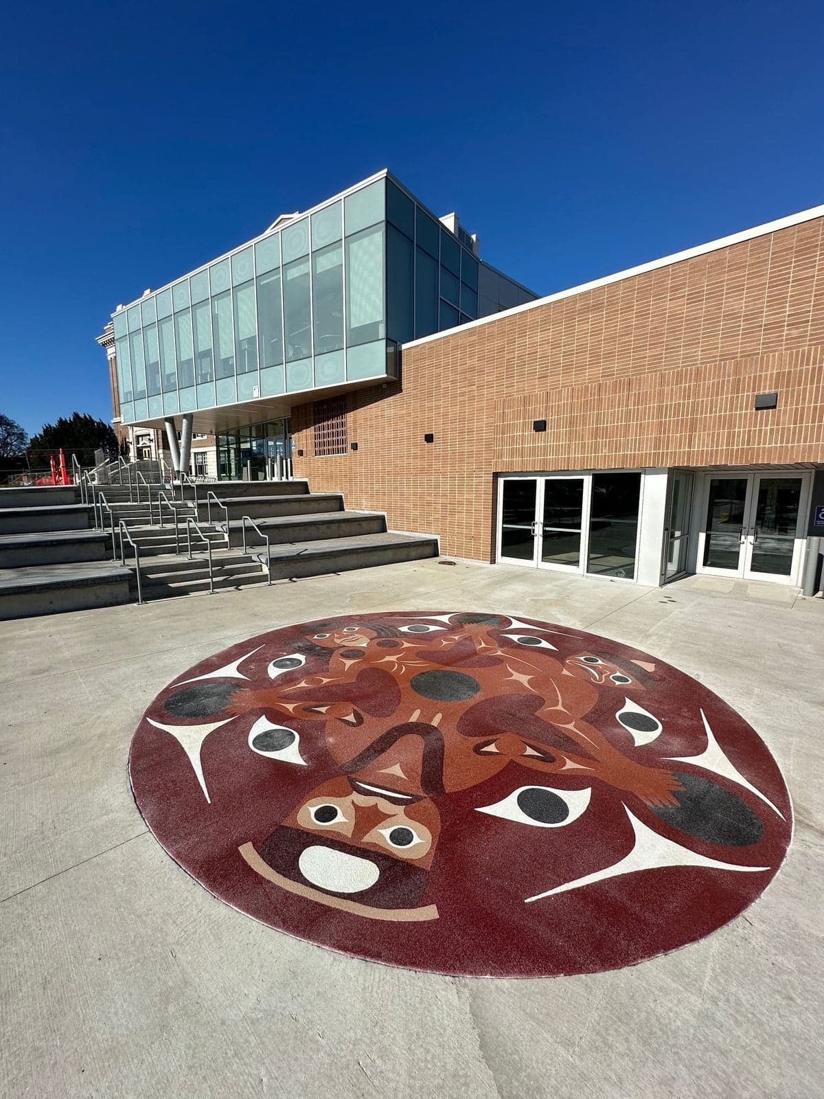 Public art at Joyce SkyTrain Station